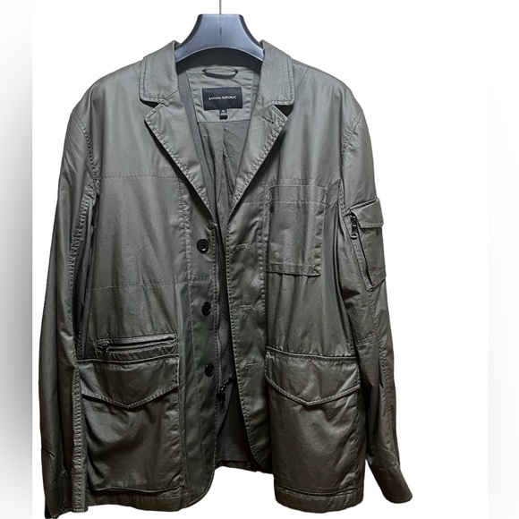 Coated Cotton Men’s Military Field Jacket / Blazer - Picture 4 of 7